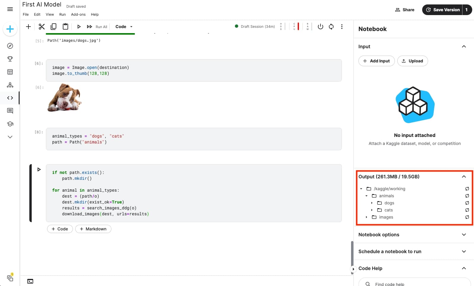 Downloading images from DuckDuckGo